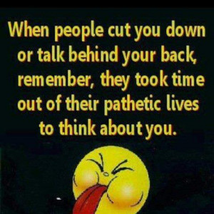 Motivational Wallpapers on Attitude: When people cut you down or talk ...