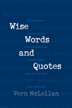 Cover: Wise Words and Quotes