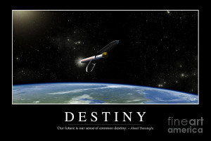 Destiny Inspirational Quote Digital Art