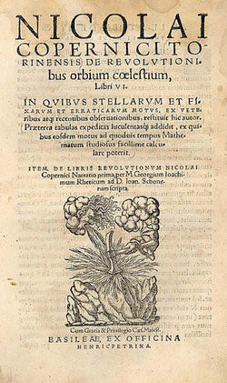 Nicolai Copernicito Torinensis De Revolutionibus Orbium Coelestium ...