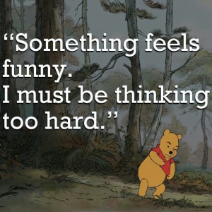 Winnie the Pooh is aptly Pooh Tao.