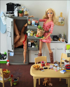 Oh Barbie's gone bad!