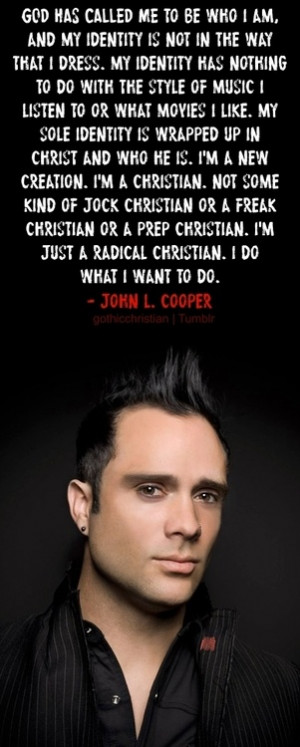 John Cooper is such an amazing role model!!