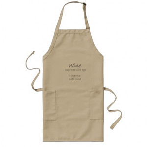 Funny apron wine quotes gift unique birthday gifts