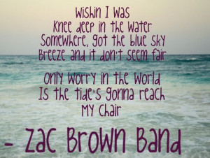 Zac Brown Band- Knee Deep