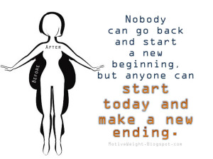 Nobody can go back and start a new beginning, but anyone can start ...