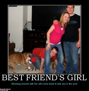 best-friends-girl-girlfriends-friends-dog-bite-funny-demotivational ...
