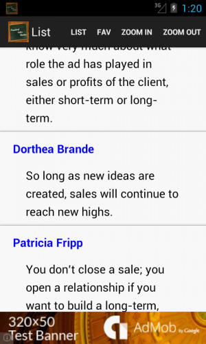 best sales quotes ever said by the sales masters. The selected quotes ...