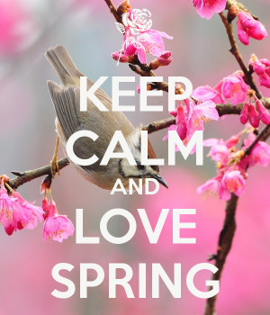 and love spring keep calm and love spring 111 png