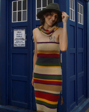 Tom Baker's Doctor Who scarf has inspired many textile projects, but ...