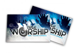 Postcard PSD Template – True Worship Encounter