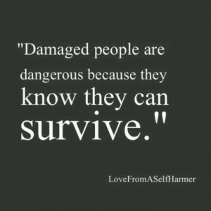 Damaged people