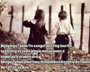 Mengingat kamu itu sangat penting buatku. sekarang ku cuma pingin ...