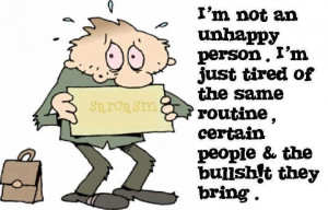 Not An Unhappy Person