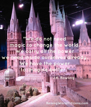 JK Rowling Magic Quote
