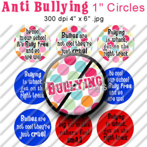 Instant Download - Anti Bullying Sayings Bottle Cap Images Digital Art ...