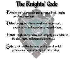 The Knight's Code More