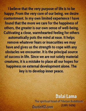 ... source of success in life. Since we are not solely material creatures