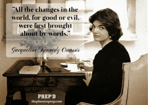 ... look forward towards 2014 i thought this quote from jackie o was most