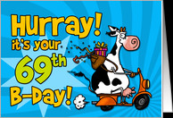 69th Birthday Cards