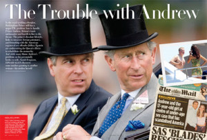 ... his dalliance prone, scandal plagued younger brother Prince Andrew