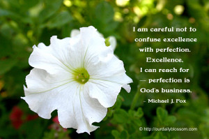 Spiritual Quote – Michael J. Fox