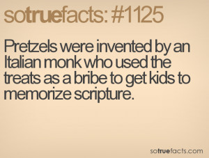... monk who used the treats as a bribe to get kids to memorize scripture