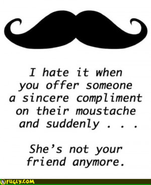Moustache Compliments
