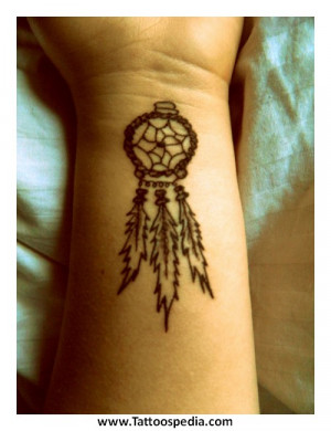 Dreamcatcher With Quote Dreamcatcher Tattoo With Quote
