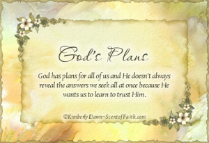 Inspirational Quotes About Gods Plan