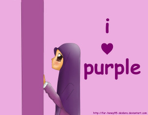 Love Purple I love purple by far-honey95-