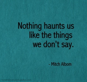 Mitch Albom #quotes