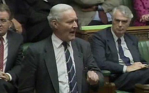 Speaking in September 1990, the late Tony Benn voices his opposition ...