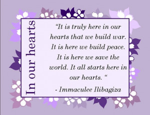 Immaculee Ilibagiza, Rwandan genocide survivor #genocide #christian