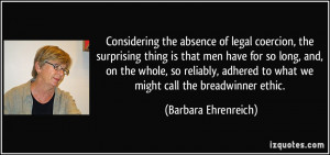 Considering the absence of legal coercion, the surprising thing is ...