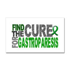 Gastroparesis Find the Cure Sticker (Rectangle) for