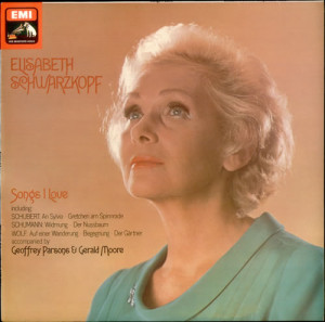 Elisabeth Schwarzkopf Songs I Love UK LP RECORD ASD3124