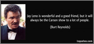 Jay Leno Wonderful And Good