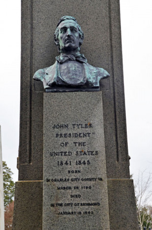 Back > Gallery For > President John Tyler Grave