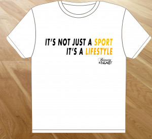 Fitness kleding- It’s Not Just a Sport -Motivation Quotes T-shirt