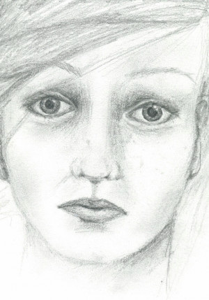 Sad Sketch Girl