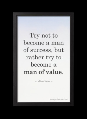 Value a Good Man Quotes