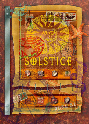 Summer Solstice Digital Art