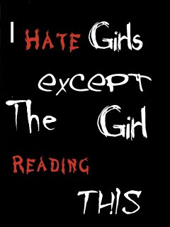 This Hate Girls mobile wallpaper is compatible for Nokia, Samsung, Htc ...