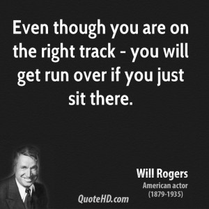 Even though you are on the right track - you will get run over if you ...