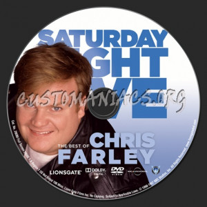 Saturday Night Live: The Best of Chris Farley dvd label