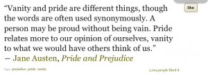 Pride Quote