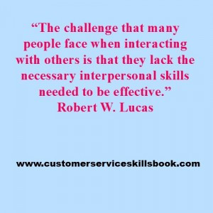 interpersonal communication skills quote robert w lucas