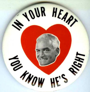 ... to deal with them barry goldwater yes yes republican barry goldwater