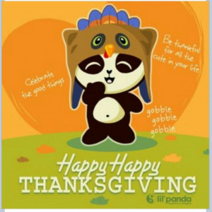 Happy thanksgiving everyone ^.^